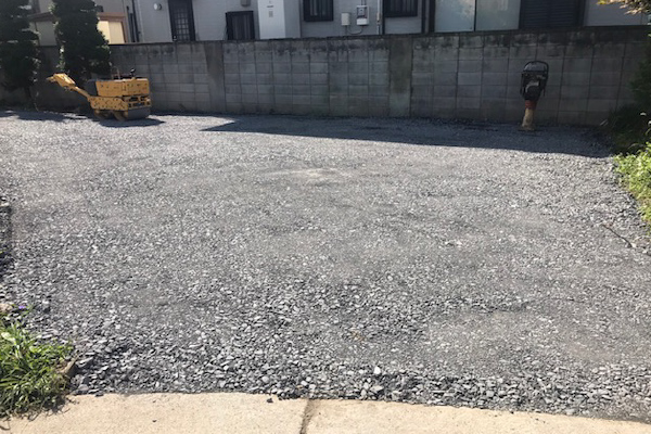 株式会社KAWAKOUの整地施工